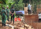 Dandim 0736/Batang Turun ke Lapangan, Cek Proges Pembangunan Jembatan Garuda
